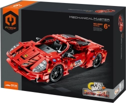 Lenktyninio automobilio traukimo atgal konstruktorius, 437 detalių