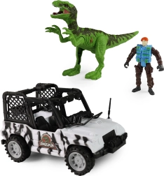 Auto Dino Park with Dinosaur with Sound and Light