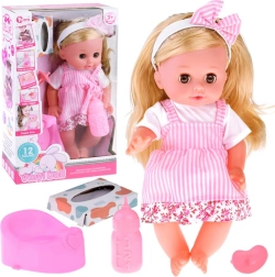 Interaktyvi lėlė su ilgais plaukais