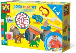 SES Creative My First mega modeliavimo masės rinkinys su įrankiais