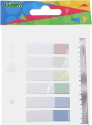 Lipnių juostelių bloknotas 6x20 su liniuote