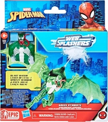 Spider-Man transporto priemonė su vandens šaudymo funkcija ir Epic Hero Series Web Splashers figūrėle