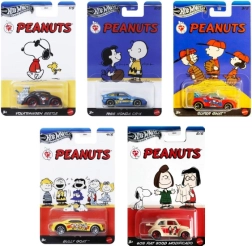 Metalinis automobiliukas HOT WHEELS Silver Series 75 Years PEANUTS