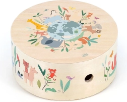 Vilac Wooden Cajon Animals of the World