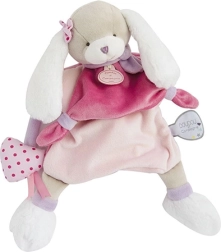 Plush Puppet Dog Pink