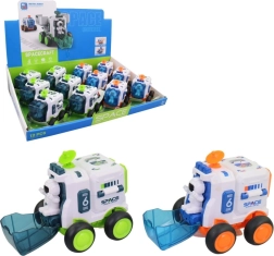 Space exploration vehicle with astronaut and friction drive - 1 piece