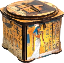 Wooden Puzzle Secret Lock Box by EscapeWelt