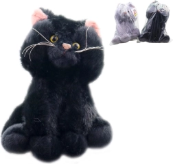Pliušinė sėdinti katytė 27 cm