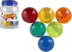 Blizgantis šokinėjantis kamuoliukas 6 cm