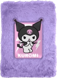 pliušinis užrašų sąsiuvinis kuromi