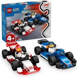 LEGO City 60464 F1 Williams Racing ir Haas F1 lenktyniniai bolidai