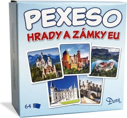 Pexeso „ES pilys ir rūmai“ dėžutėje