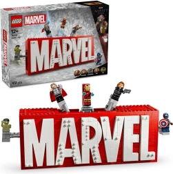 LEGO® Marvel 76313 MARVEL logotipas ir minifigūrėlės