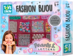 Kūrybinis karoliukų rinkinys Pearl & Letters papuošalų gamybai