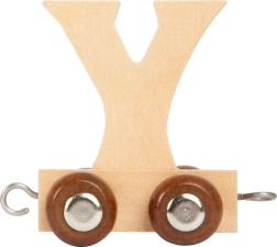 Small Foot Wooden Letter Y Wagon for Wooden Railways
