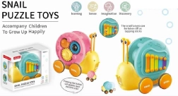 Educational Pull-Along Snail