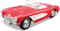 Maisto 1957 Corvette automobilio modelio konstruktorius 1:24