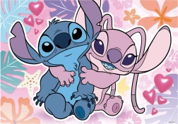 Dėlionė Disney Stitch ir Angel, 300 detalių