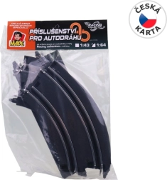 Atsarginės autodromo dalys 1:64 – 4 vnt.