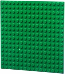 L-w Toys pagrindo plokštė 16×16 tamsiai žalia
