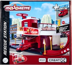 Majorette Creatix garažas gelbėjimo stotis su transporto priemone