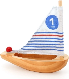 Vilac Wooden Small Sailboat
