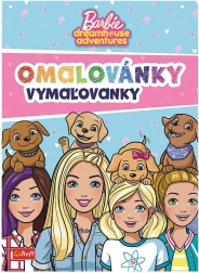 Spalvinimo knygelė Barbie 20 × 27,3 cm, 24 puslapiai