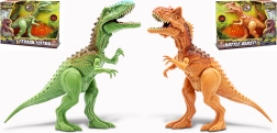 Kovinis dinozauras su efektais Primal Clash! 21 cm