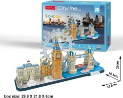 3D dėlionė City Line Londonas