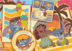 Dėlionė Lilo & Stitch 200 dalių