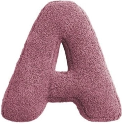 Mealini plush letter A, pink - 1 piece