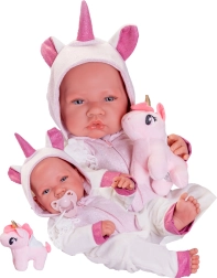 Antonio Juan realistinė lėlė kūdikis 42 cm visiškai vinilinis kūnas