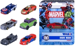 Marvel metalinis automobiliukas 1:64, 7 cm – 6 rūšys