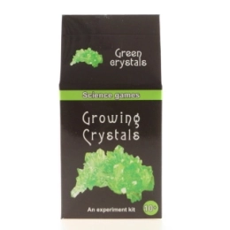 Žalių kristalų auginimo rinkinys per 1–2 dienas