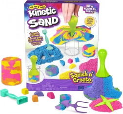 Kinetic Sand Squish N Create – spaudymas ir kūrimas