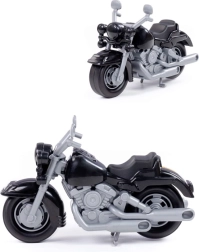 Plastikinis vaikiškas stumiamas „Cross“ motociklas