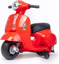 Vaikiškas elektrinis motociklas BABY MIX VESPA raudonas