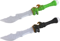 Šviesos kardas su dinozauro rankena – žalias arba juodas