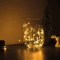 Kalėdinė LED girlianda 5 m, 50 LED, šilta balta