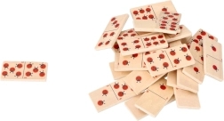 Medinis domino su boružėlėmis