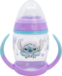 Puodelis su ąselėmis ir silikoniniu snapeliu STITCH 270 ml