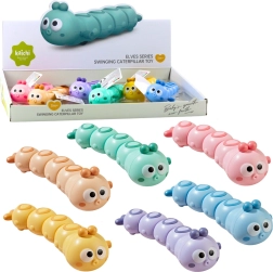 Užsukama važiuojanti vikšrelė – spalvingas vaikiškas žaislas