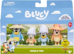 Bluey – figūrėlių rinkinys Šeimos išvyka