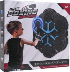 Bokso lenta su šviesomis ir garsu, Bluetooth ir LED ekranu