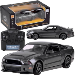 RC automobilis FORD SHELBY GT500 1:24, 2.4 GHz, sidabrinis