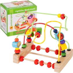 Wooden vegetable maze