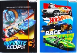 A4 formato užrašų skirtukas ir aplankas HOT WHEELS