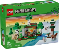 LEGO Minecraft pirmosios nakties nuotykis