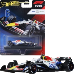 Hot Wheels Premium Formula 1 car 2025 Visa Cash App Racing Bulls Isack Hadjar #6 - 1 piece