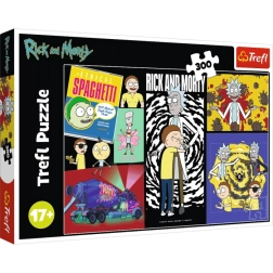 Dėlionė Rick and Morty – Keista vieta galaktikoje, 300 detalių (Trefl)